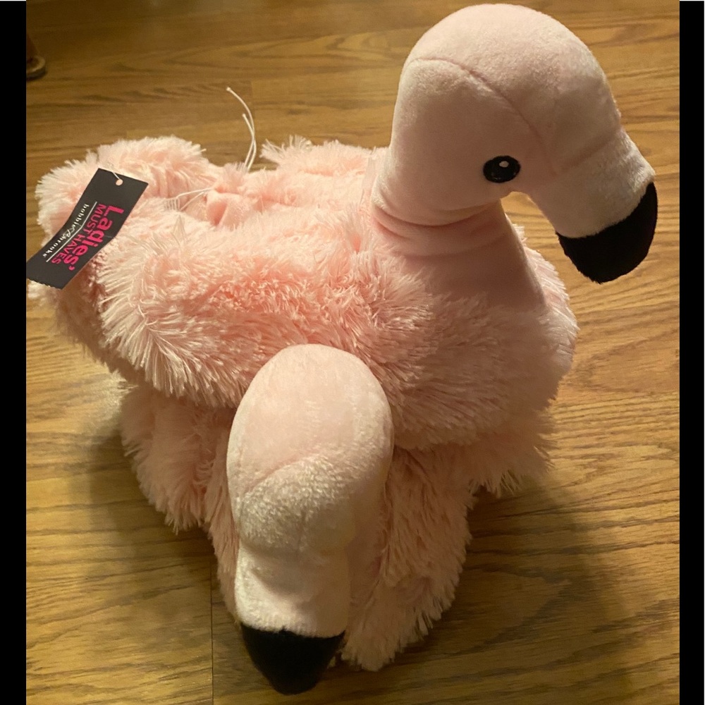 Pink Flamingo Slippers